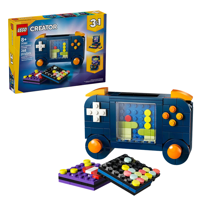 Gaming Console Sale - Конструктор LEGO Creator 3-в-1 LG-31380: Ретро-игровая
