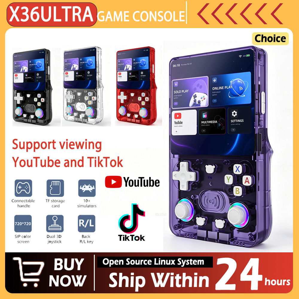 Gaming Console Handheld Retro - Новая портативная игровая консоль X36 Ultra