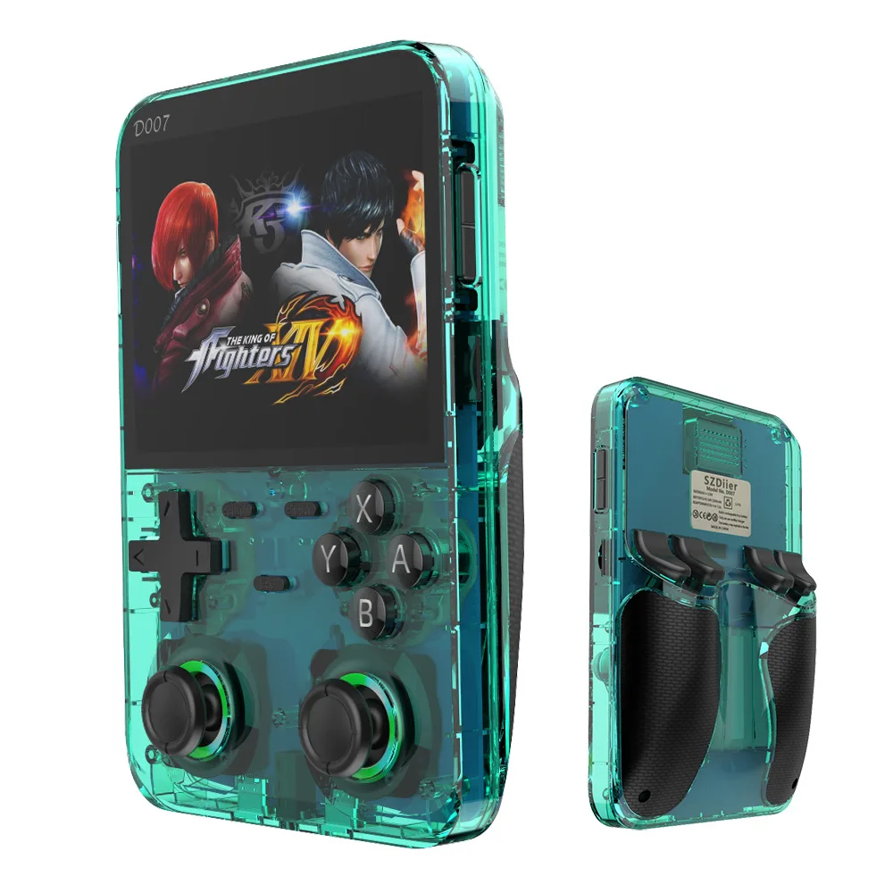 Gaming Console Handheld Retro - D007 Портативные игровые консоли 3,5-дюймовый IPS-экран