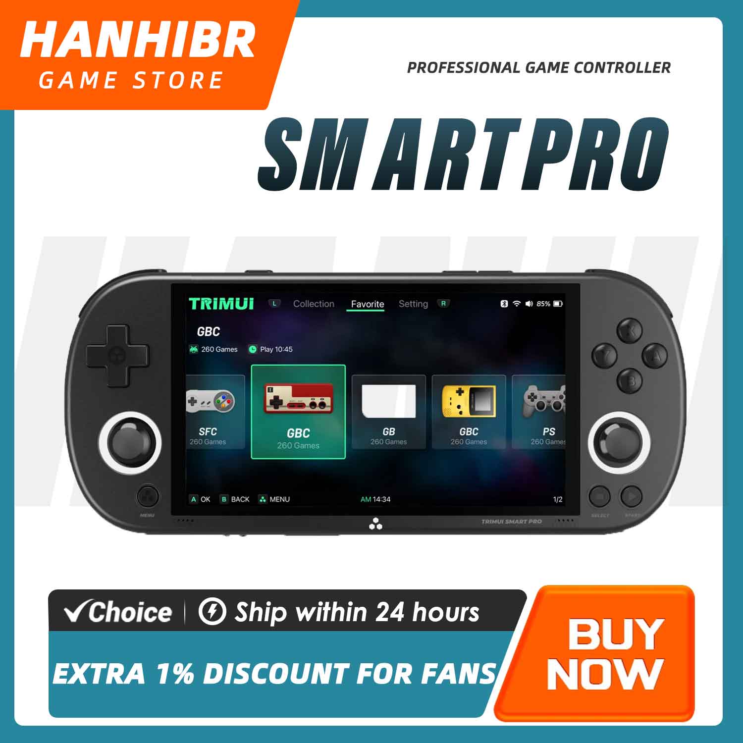 Gaming Console Sale - Портативная игровая консоль TRIMUI SMART PRO