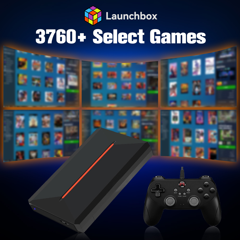 Gaming Console Os - Launchbox OS Ретро игровой HDD 3760