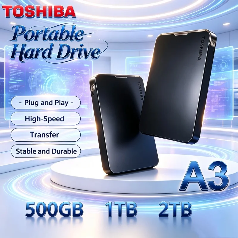 Gaming Console Years - Toshiba A3 Canvio Basics 2 ТБ