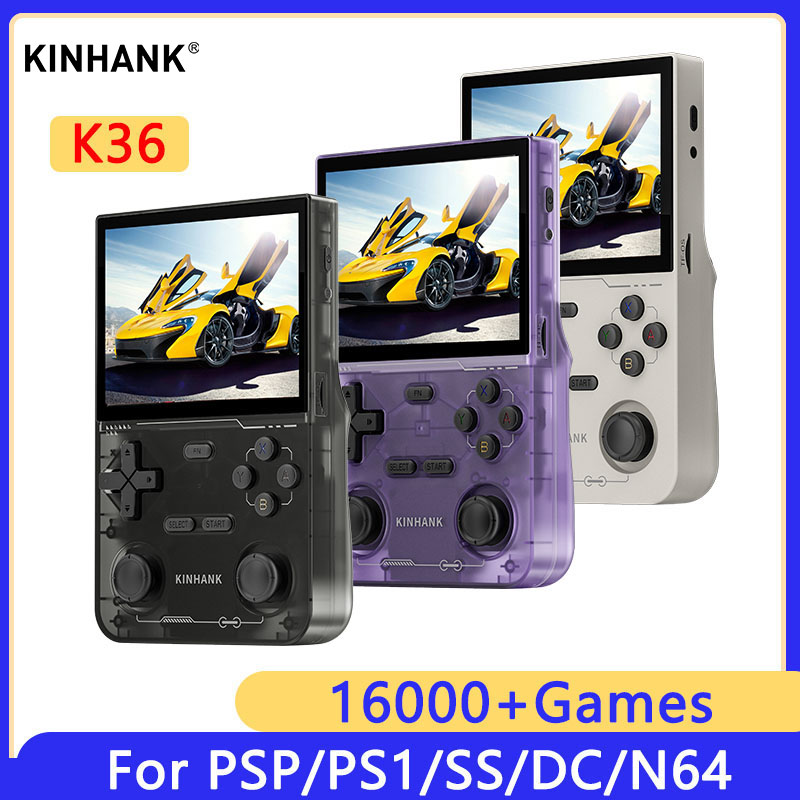 Gaming Console Handheld Retro - KINHANK K36 Ретро портативная игровая консоль