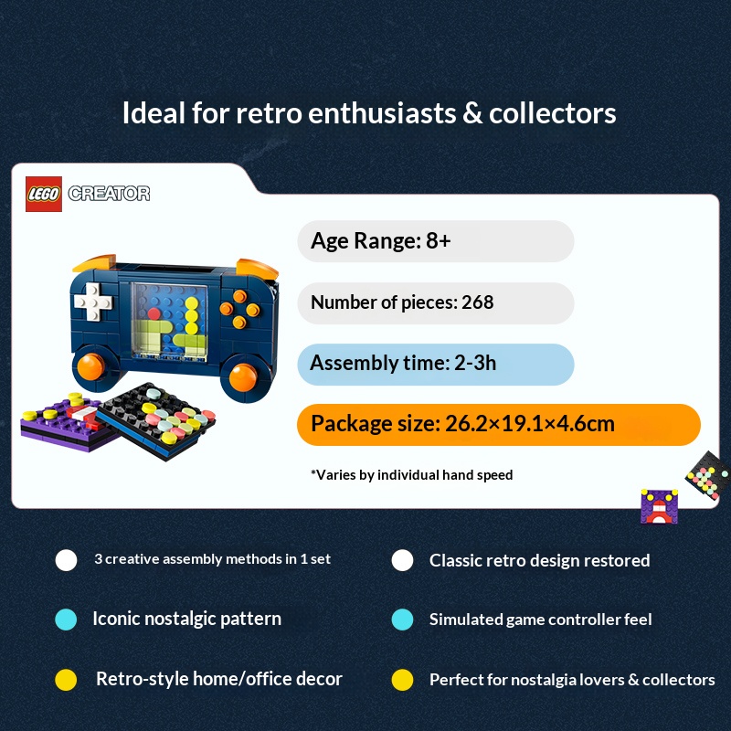 Конструктор LEGO Creator 3-в-1 – обзор и цена Gaming Console Sale