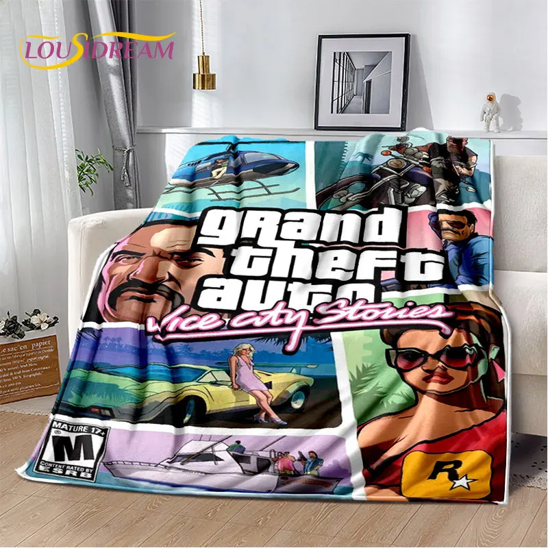 Мягкое плюшевое одеяло Grand T – обзор и цена Gaming Console With Gta