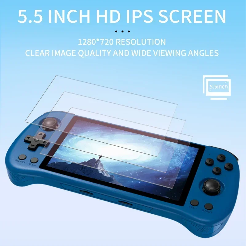 80000 игр 512G POWKIDDY X55 5, – обзор и цена Gaming Console Sale