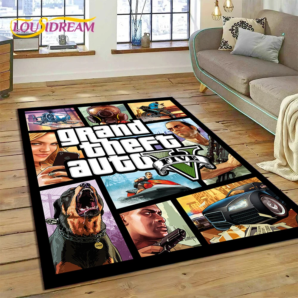 3D-ковер Grand Theft Auto (GTA – обзор и цена Gaming Console With Gta