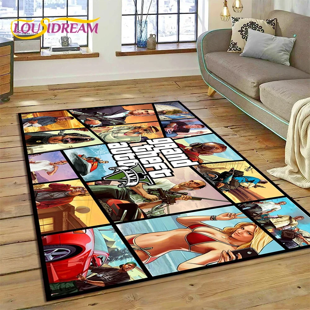 3D-ковер Grand Theft Auto (GTA – обзор и цена Gaming Console With Gta