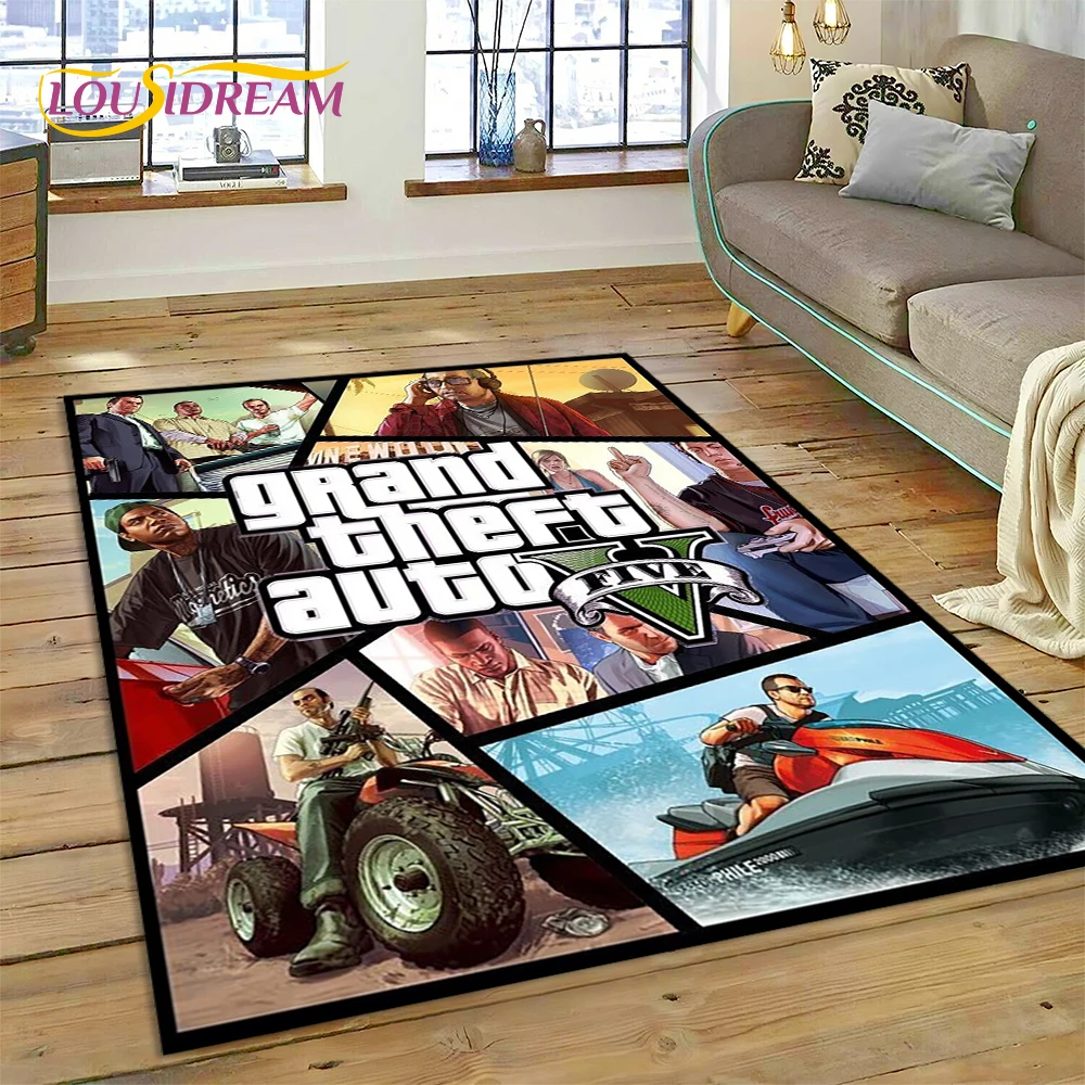 3D-ковер Grand Theft Auto (GTA – обзор и цена Gaming Console With Gta
