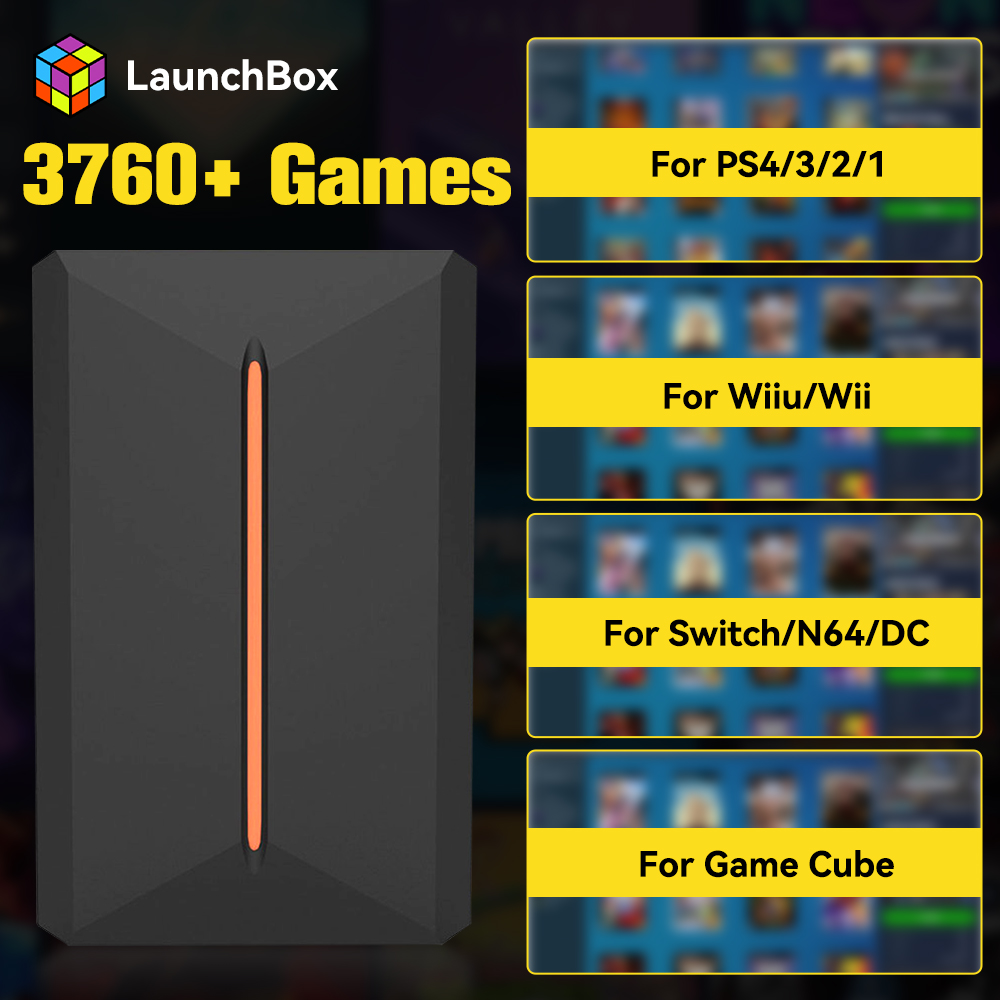 Launchbox OS Ретро игровой HDD – обзор и цена Gaming Console Os