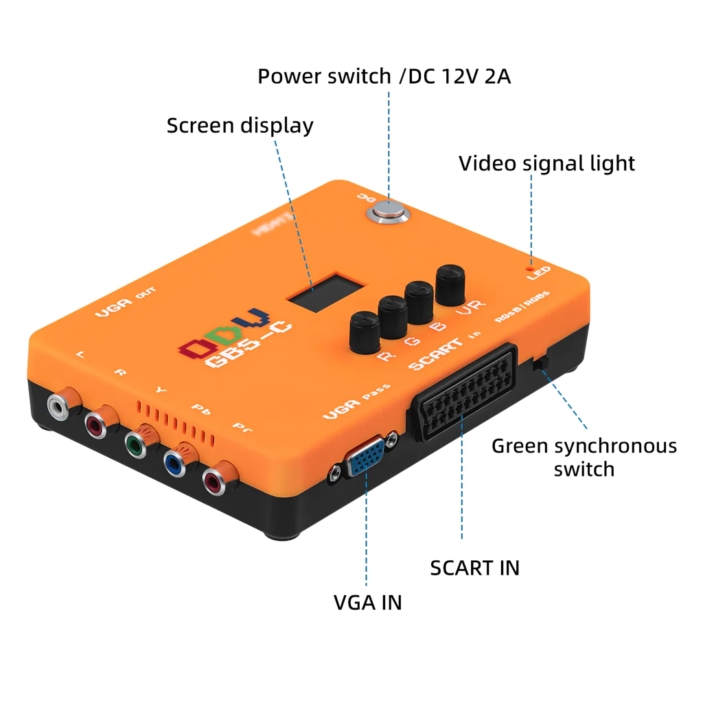 Деталь Mcbazel, VGA/Scart to V – обзор и цена Gaming Console Years