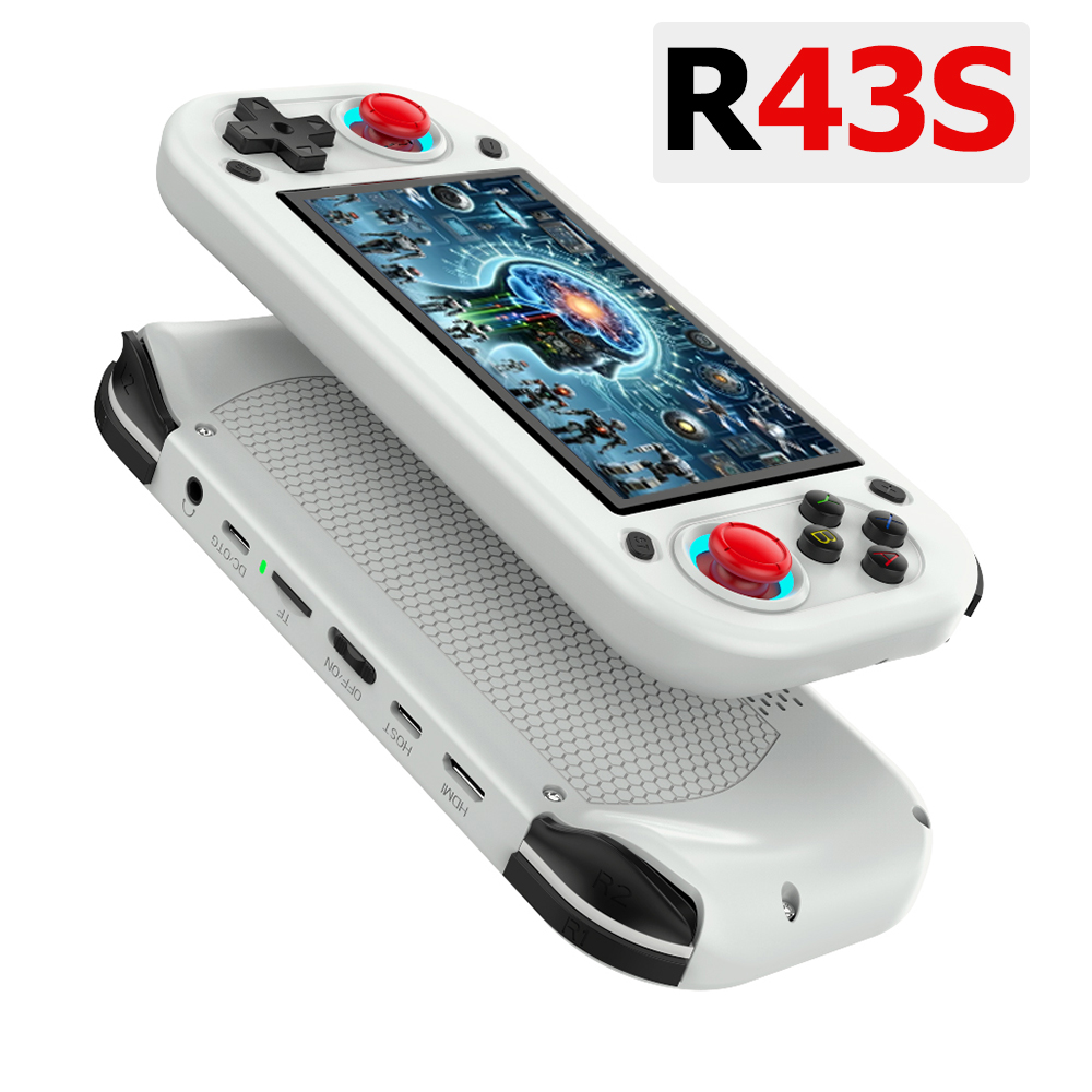 R43S Ретро портативная игровая – обзор и цена Gaming Console Sale