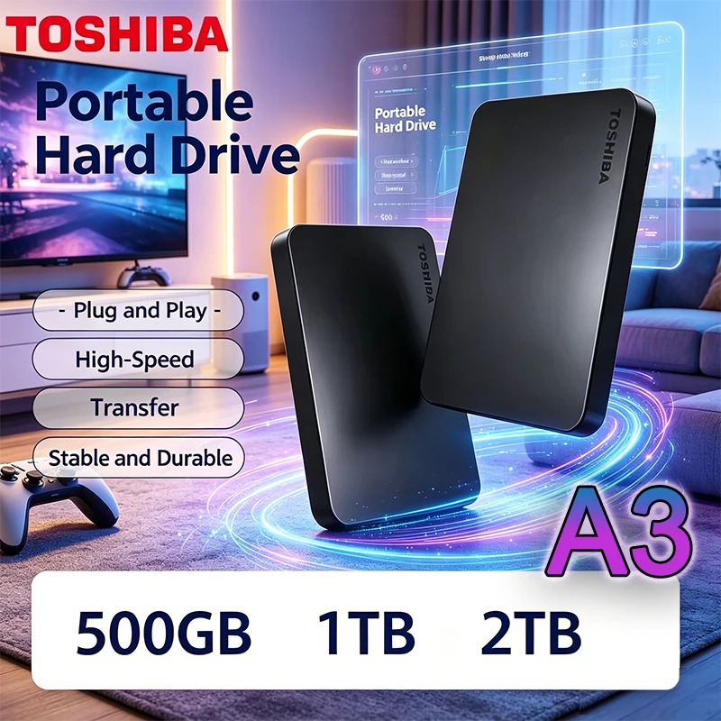 Toshiba A3 Canvio Basics 2 ТБ  – обзор и цена Gaming Console Years
