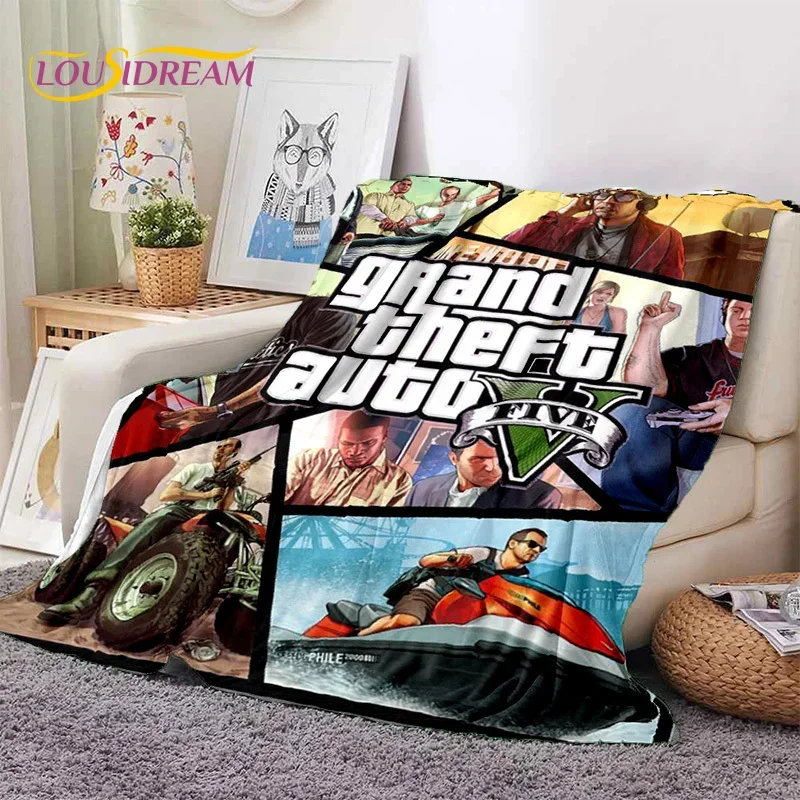 Мягкое фланелевое одеяло GTA G – обзор и цена Gaming Console With Gta