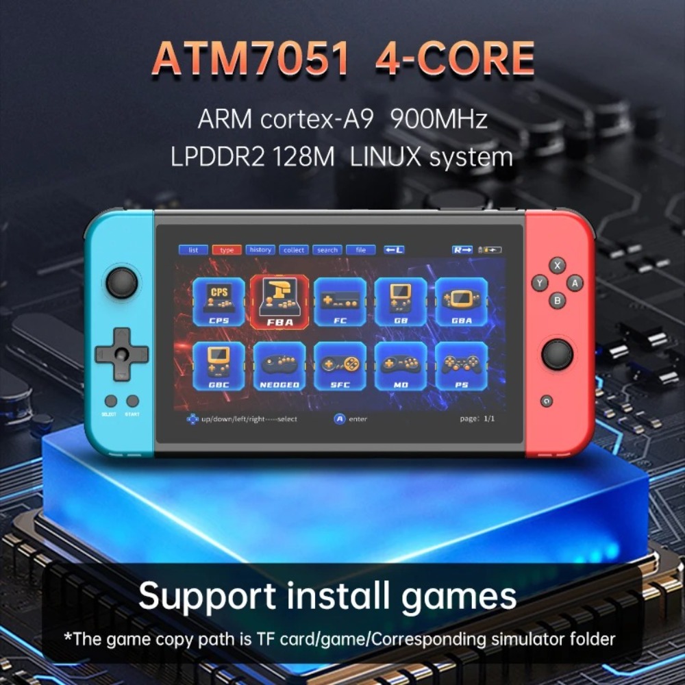 Портативная игровая консоль Po – обзор и цена Gaming Console Sale