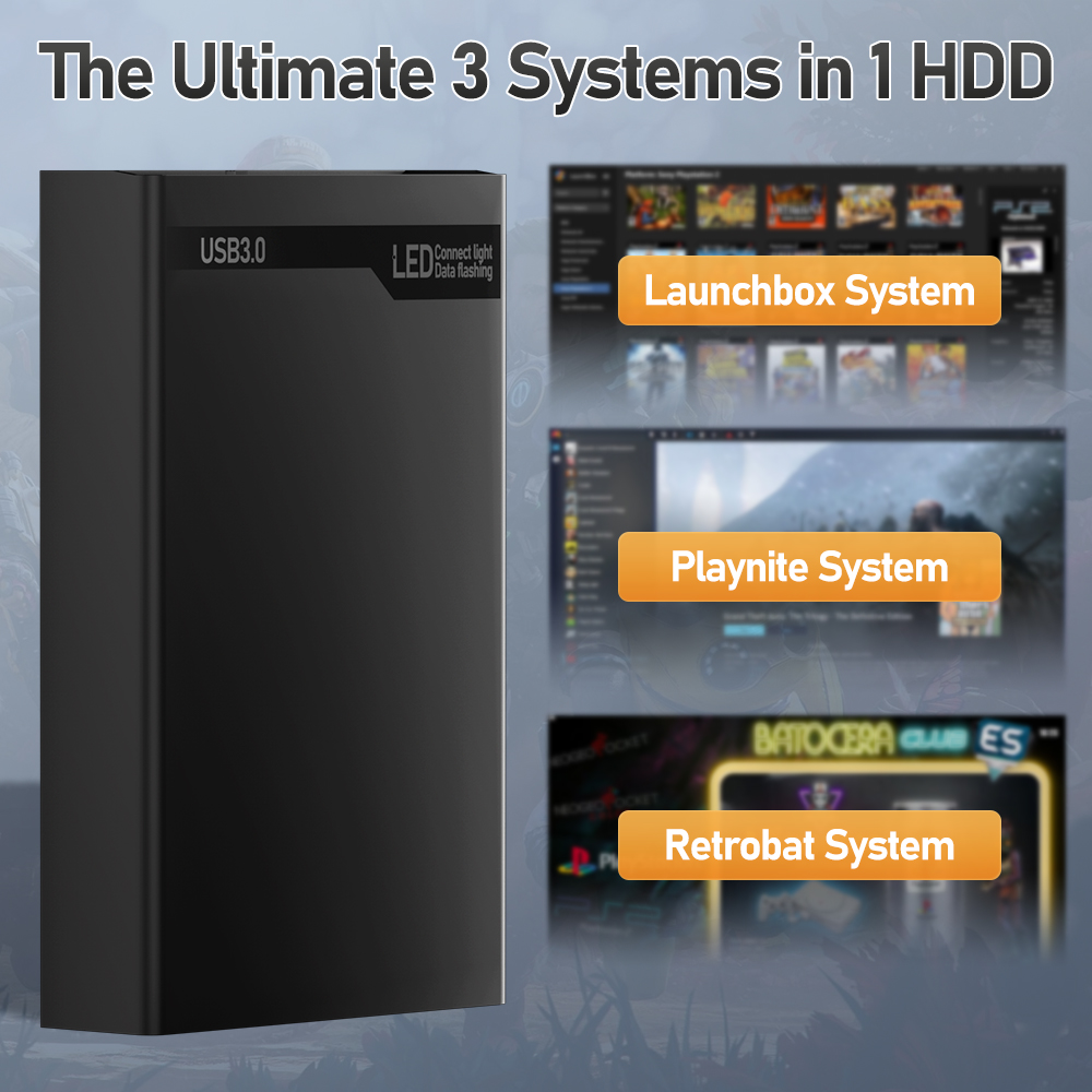500G Ретро игровая HDD игровая – обзор и цена Gaming Console Os