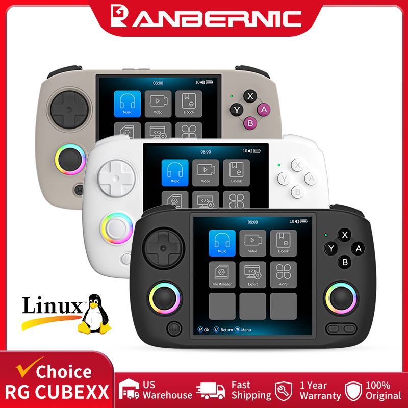 Портативная игровая консоль AN – обзор и цена Gaming Console Handheld Retro