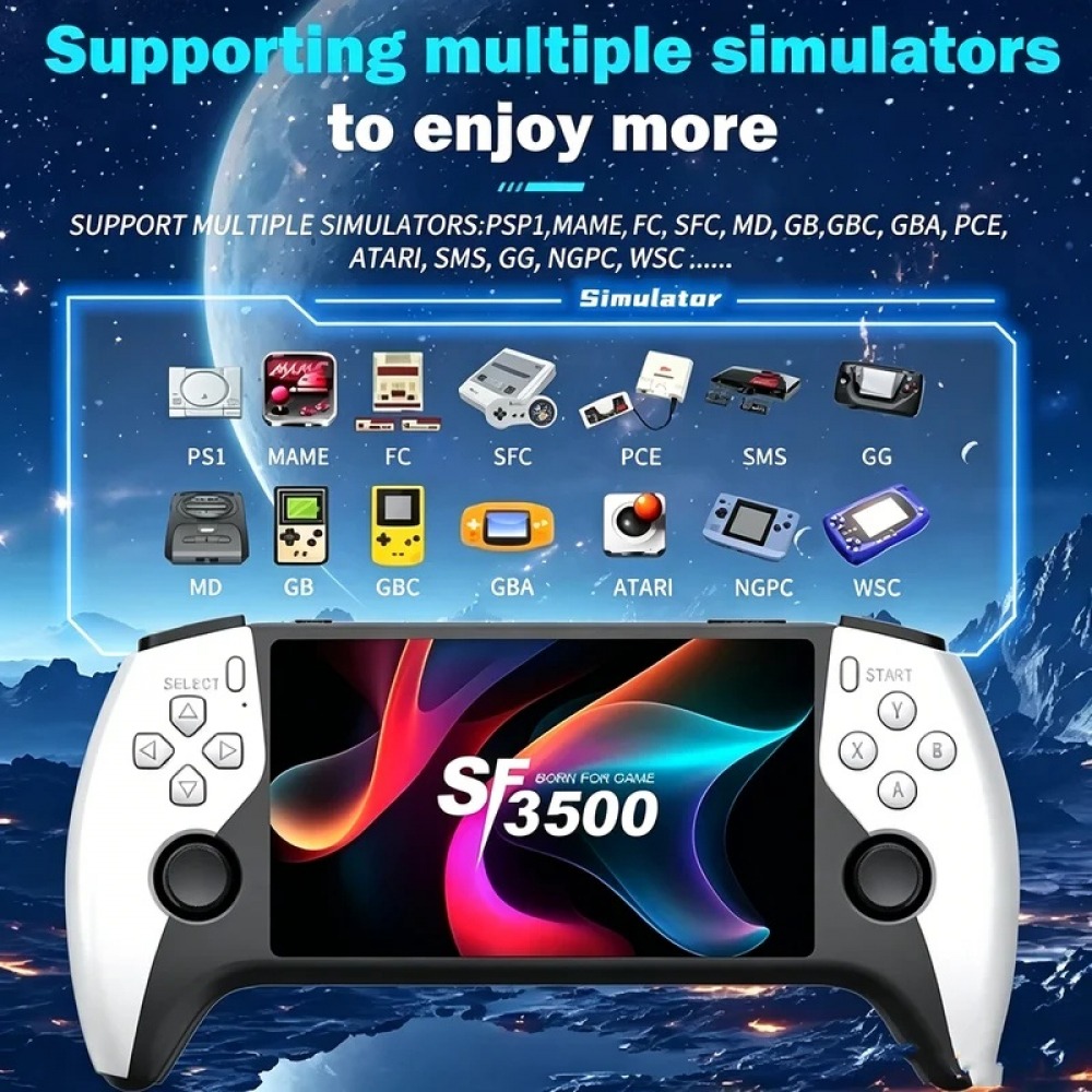 Портативная игровая консоль SF – обзор и цена Gaming Console Handheld Retro